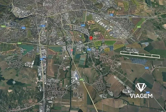 Prodej zahrady, Brno, 373 m2