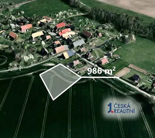 Prodej podílu pole, Úštěk, 953 m2