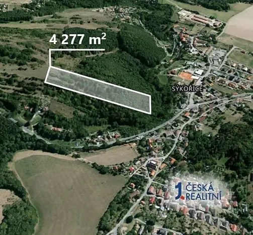 Prodej podílu zahrady, Sýkořice, 1425 m2