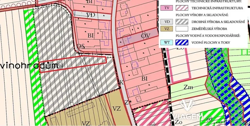 Prodej podílu komerčního pozemku, Čeložnice, 418 m2