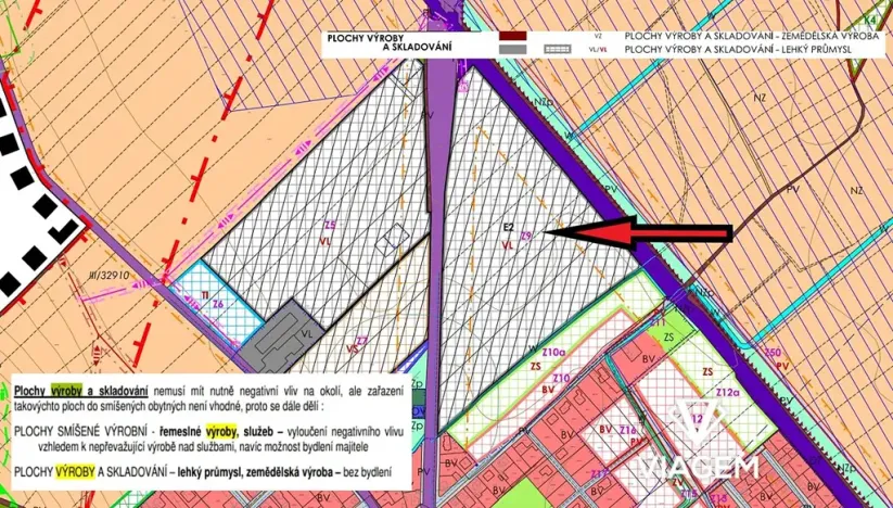 Prodej podílu komerčního pozemku, Nová Ves I, 2784 m2