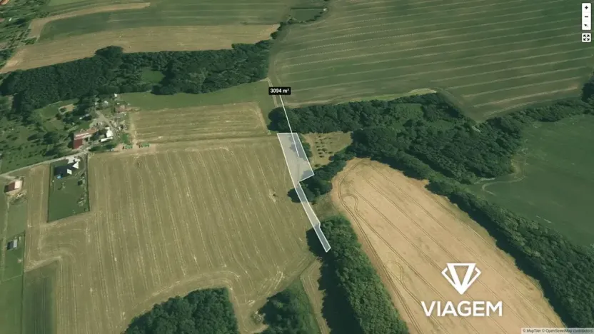 Prodej podílu pole, Hustopeče nad Bečvou, 386 m2