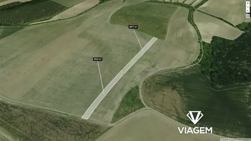 Prodej podílu pole, Nelahozeves, 673 m2