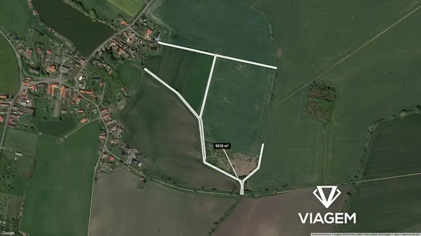 Prodej podílu pole, Žitovlice, 639 m2