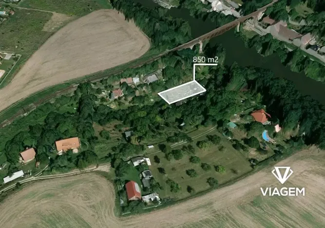 Prodej zahrady, Tábor, 850 m2