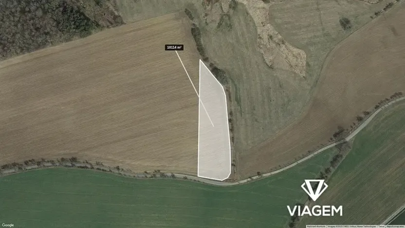 Prodej podílu pole, Načeradec, 842 m2