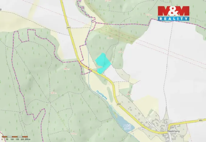 Prodej lesa, Velichovky - Hustířany, 16526 m2