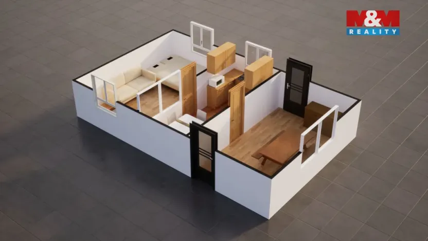 Prodej, Mladá Boleslav - Podchlumí, 40 m2