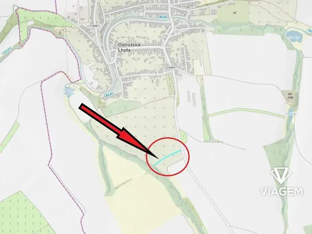 Prodej podílu zahrady, Ostrožská Lhota, 241 m2