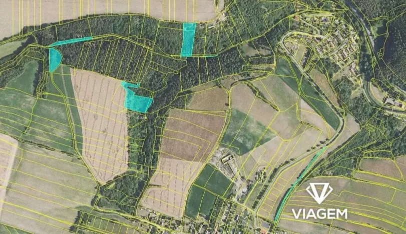 Prodej podílu pole, Chlum, 3651 m2