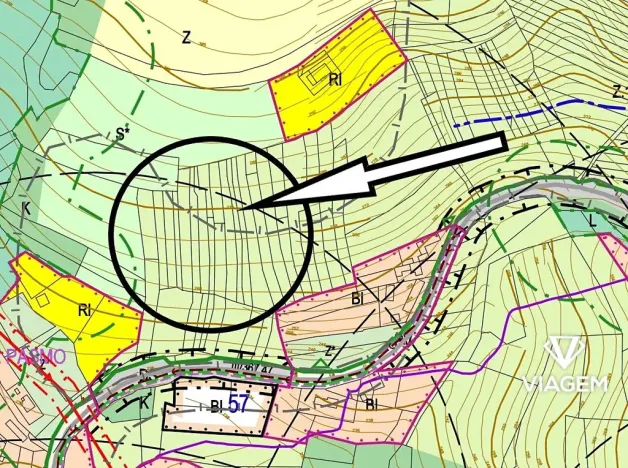 Prodej zahrady, Halenkovice, 1290 m2