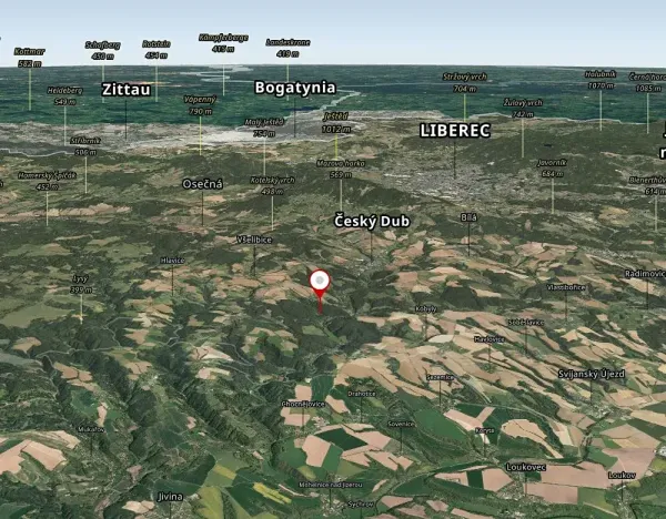 Prodej zahrady, Všelibice, 4954 m2