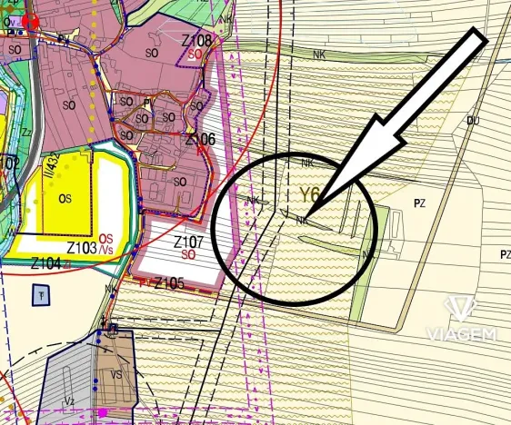 Prodej podílu lesa, Kyjov, 401 m2
