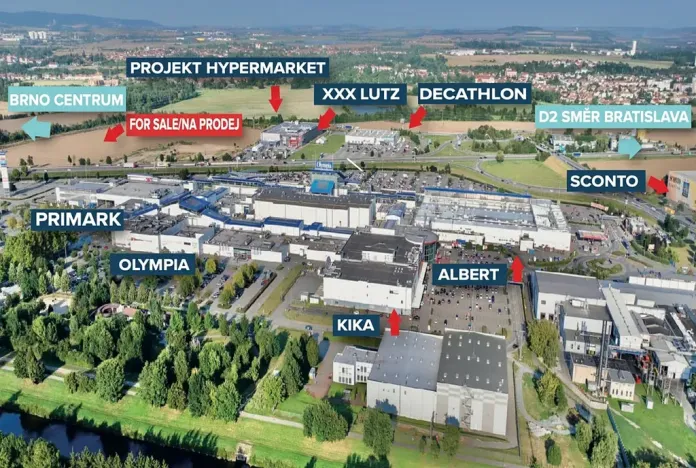 Prodej komerčního pozemku, Modřice, 40000 m2