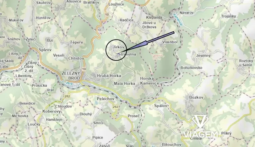 Prodej podílu pole, Železný Brod, 4739 m2