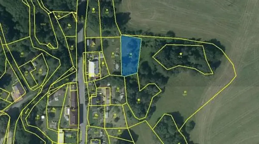 Prodej zahrady, Moravský Beroun, 740 m2