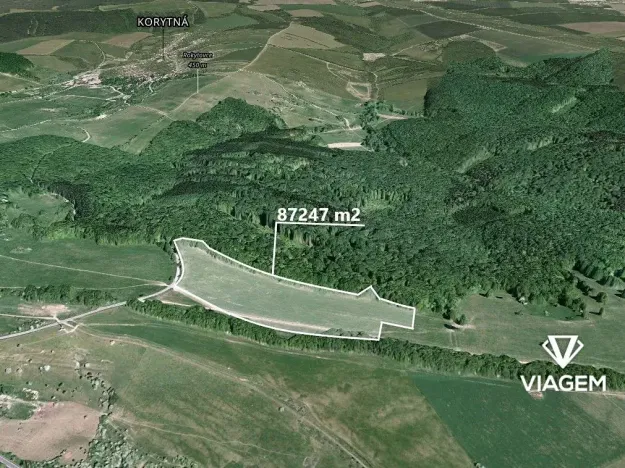 Prodej podílu pole, Korytná, 3304 m2