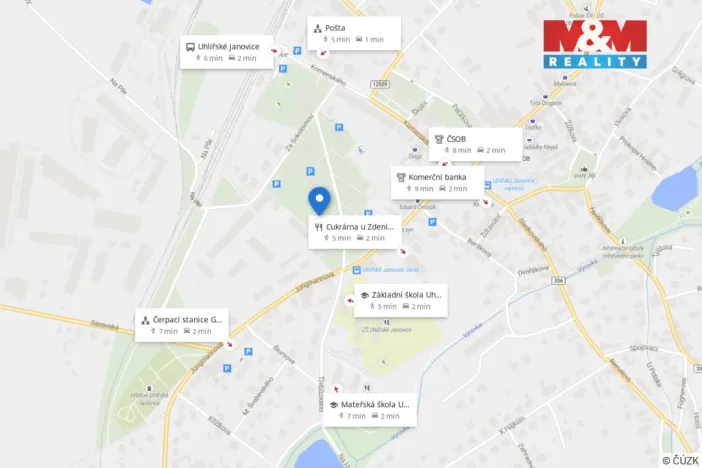 Prodej bytu 3+1, Uhlířské Janovice, 1. máje, 70 m2