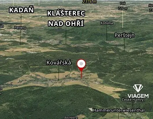 Prodej zahrady, Kovářská, 512 m2