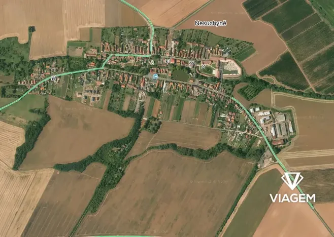 Prodej zahrady, Nesuchyně, 3472 m2