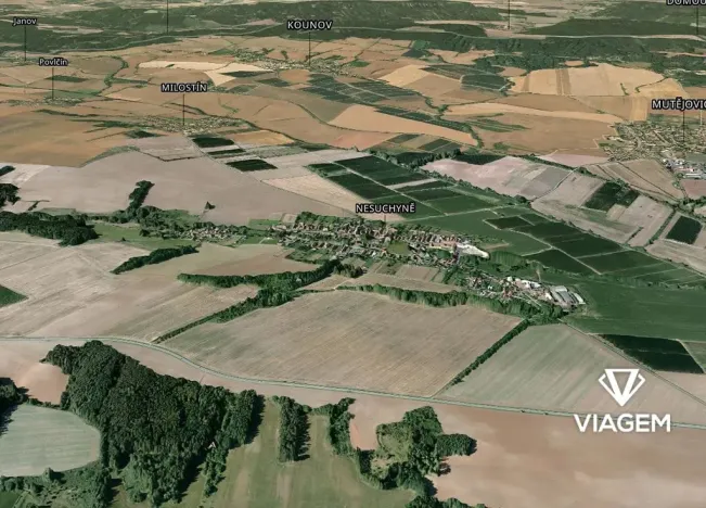 Prodej zahrady, Nesuchyně, 3472 m2