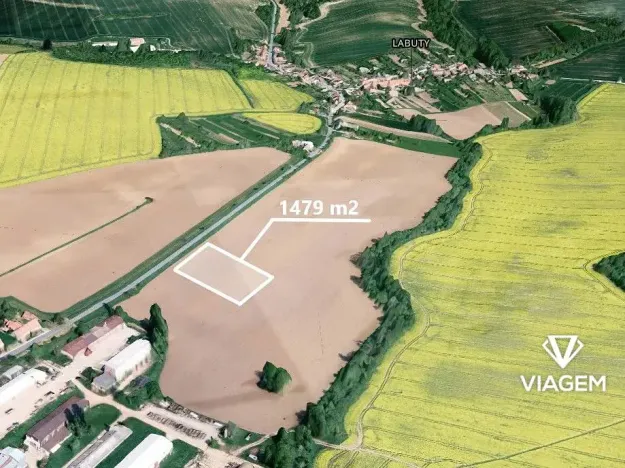 Prodej podílu pole, Labuty, 801 m2