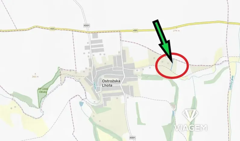 Prodej podílu zahrady, Ostrožská Lhota, 337 m2