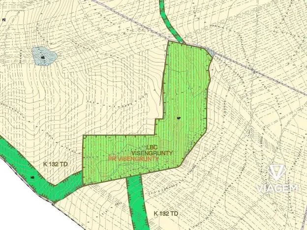 Prodej zahrady, Bošovice, 2836 m2