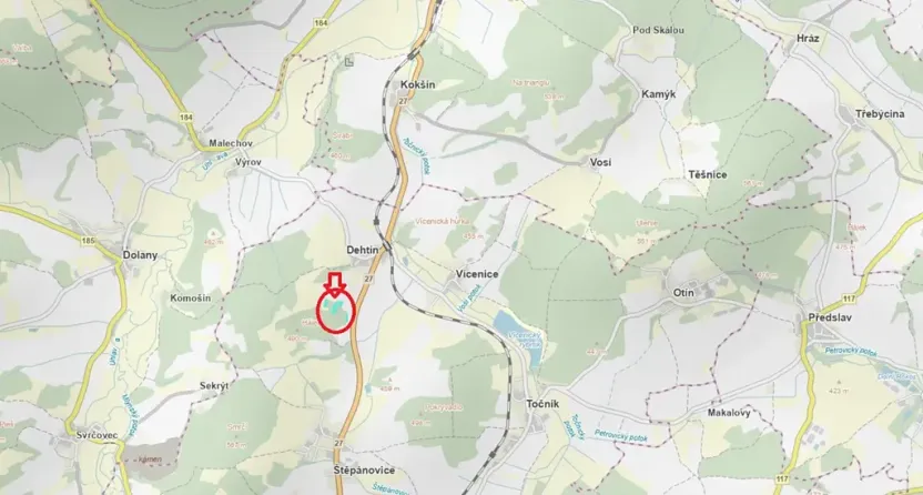 Prodej lesa, Klatovy, 8497 m2