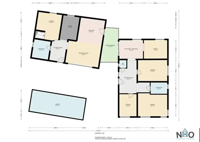 Prodej rodinného domu, Praha - Pitkovice, Žampiónová, 190 m2