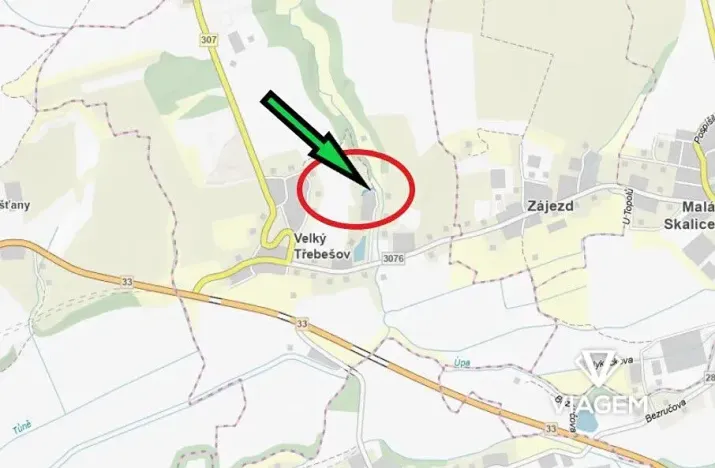 Prodej podílu zahrady, Velký Třebešov, 42 m2