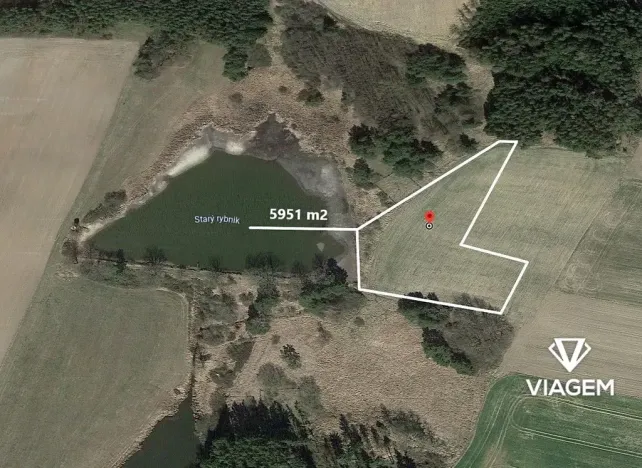 Prodej podílu pole, Přehořov, 743 m2