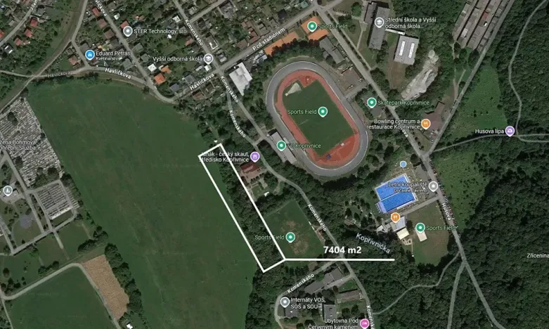 Prodej podílu pole, Kopřivnice, 1851 m2