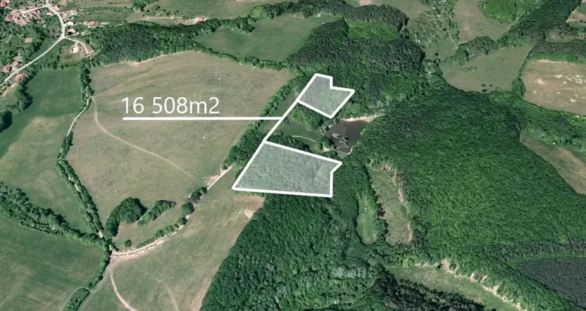 Prodej podílu pole, Luhačovice, 1708 m2