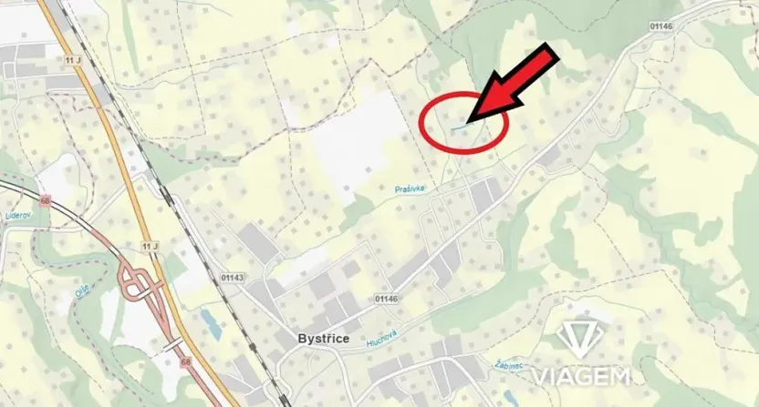 Prodej podílu pole, Bystřice, 28 m2