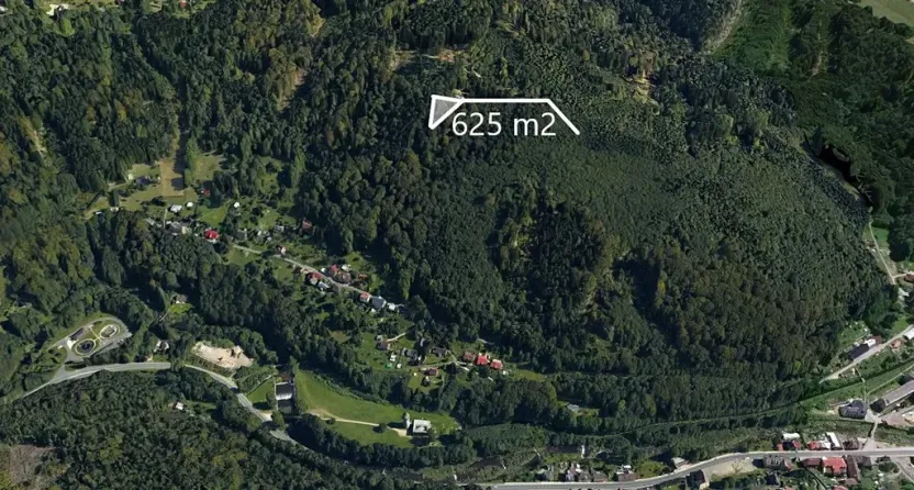 Prodej podílu lesa, Tanvald, 156 m2