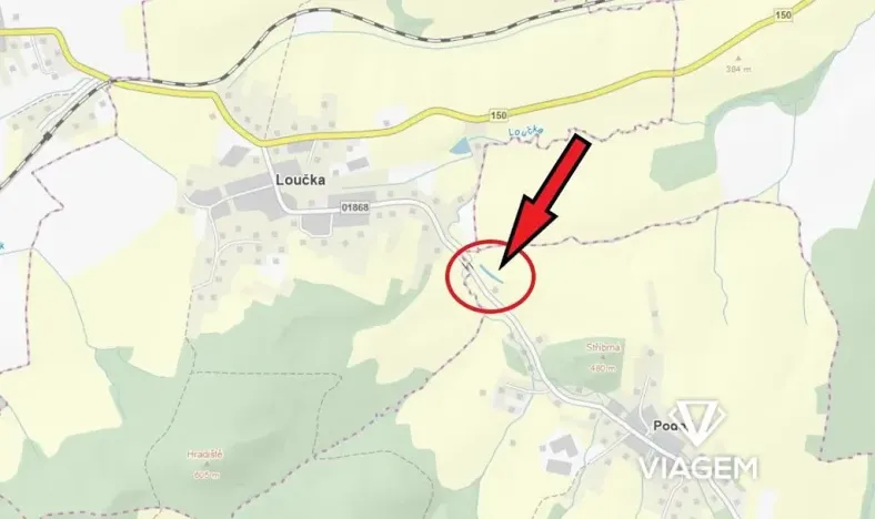 Prodej podílu pole, Podolí, 427 m2