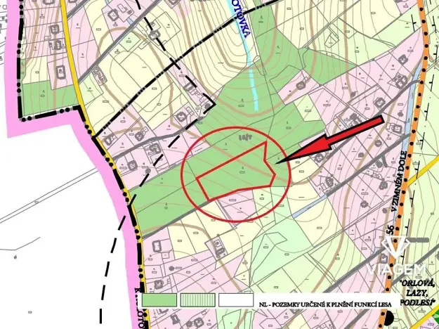 Prodej lesa, Orlová, 4764 m2