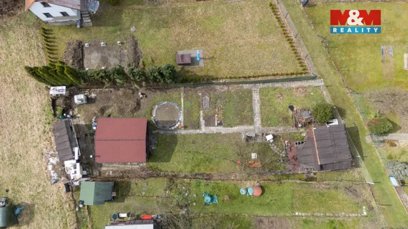 Prodej zahrady, Havířov, Zahrádkářská, 437 m2