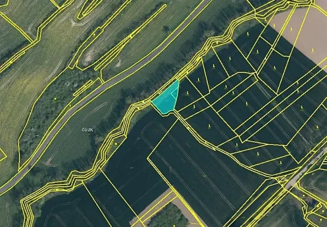 Prodej pole, Kropáčova Vrutice, 1036 m2