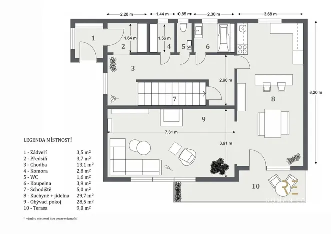 Prodej vícegeneračního domu, Praha - Záběhlice, Střemchová, 348 m2