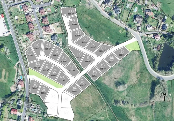 Prodej pozemku pro bydlení, Nová Role, 806 m2