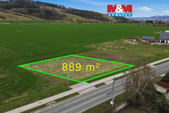 Prodej pozemku pro bydlení, Vikýřovice, 889 m2