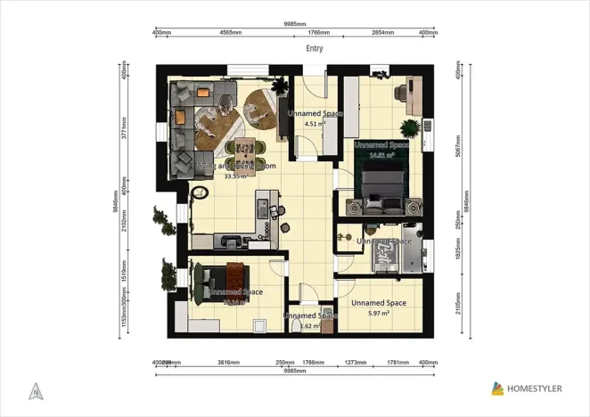 Prodej bytu 3+kk, Liberec, Havraní, 75 m2