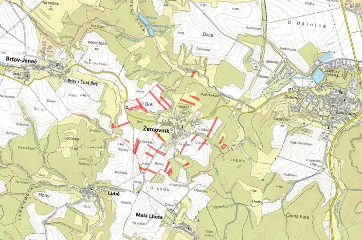 Prodej pole, Žernovník, 20325 m2