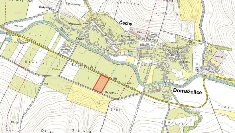 Prodej pole, Čechy, 8483 m2