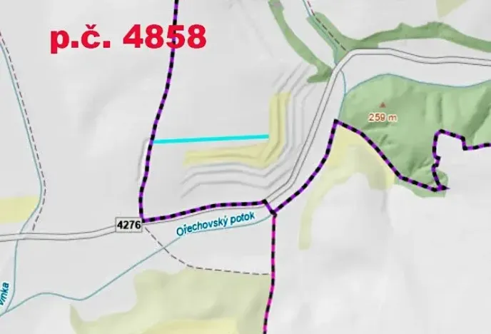 Prodej pole, Ořechov, 10343 m2