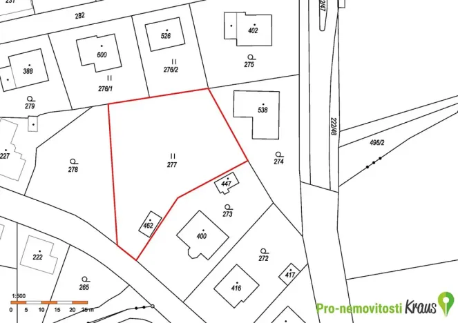 Prodej pozemku pro bydlení, Břasy, 1462 m2