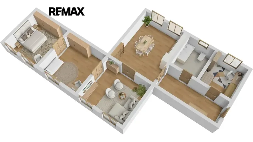 Prodej bytu 4+1, Město Albrechtice, Nerudova, 124 m2