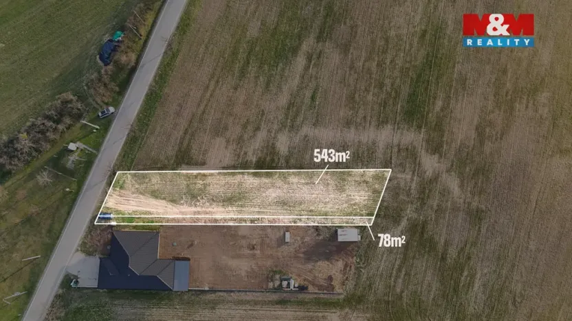 Prodej pozemku pro bydlení, Vřesovice, 3598 m2